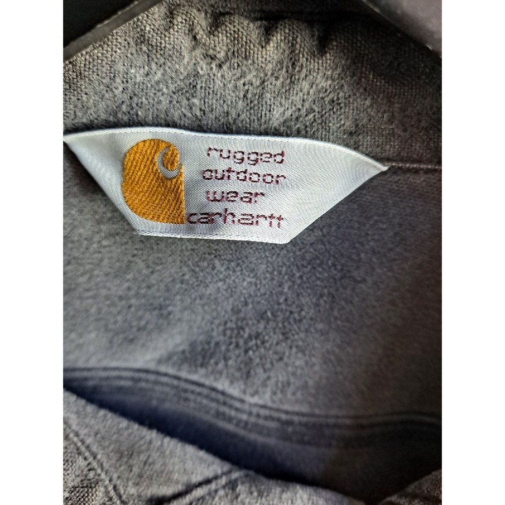 Carhartt Work Shirt Button Up Long Sleeve Rugged Outdoor Wear - Picture 2 of 7
